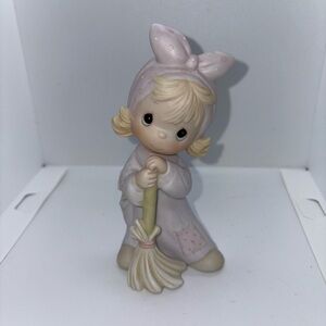 Vintage Precious Moments figurine titled "Isn't He Precious," numbered E-5379
